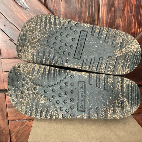 COMFORTFUSSE Felt Wool Leather Lined Handmade Cork Base - Picture 8 of 9